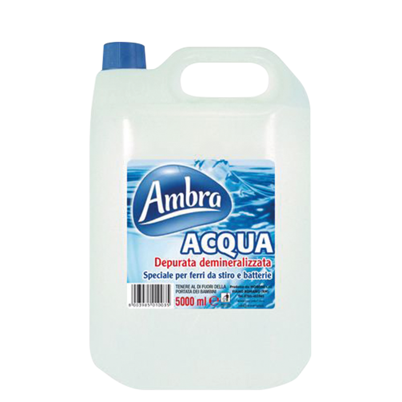 Ambra Acqua Demineralizzata 5000 ml - Moroni Amato