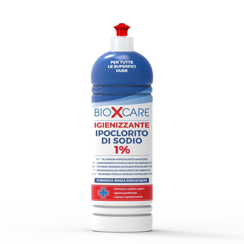 Bioxcare Ipoclorito di Sodio 1% Igienizzante 900 ml - Moroni Amato