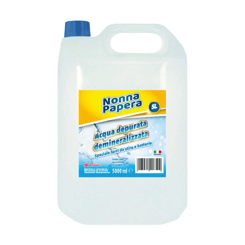 Bessone acqua demineralizzata nonna rina - 5 litri